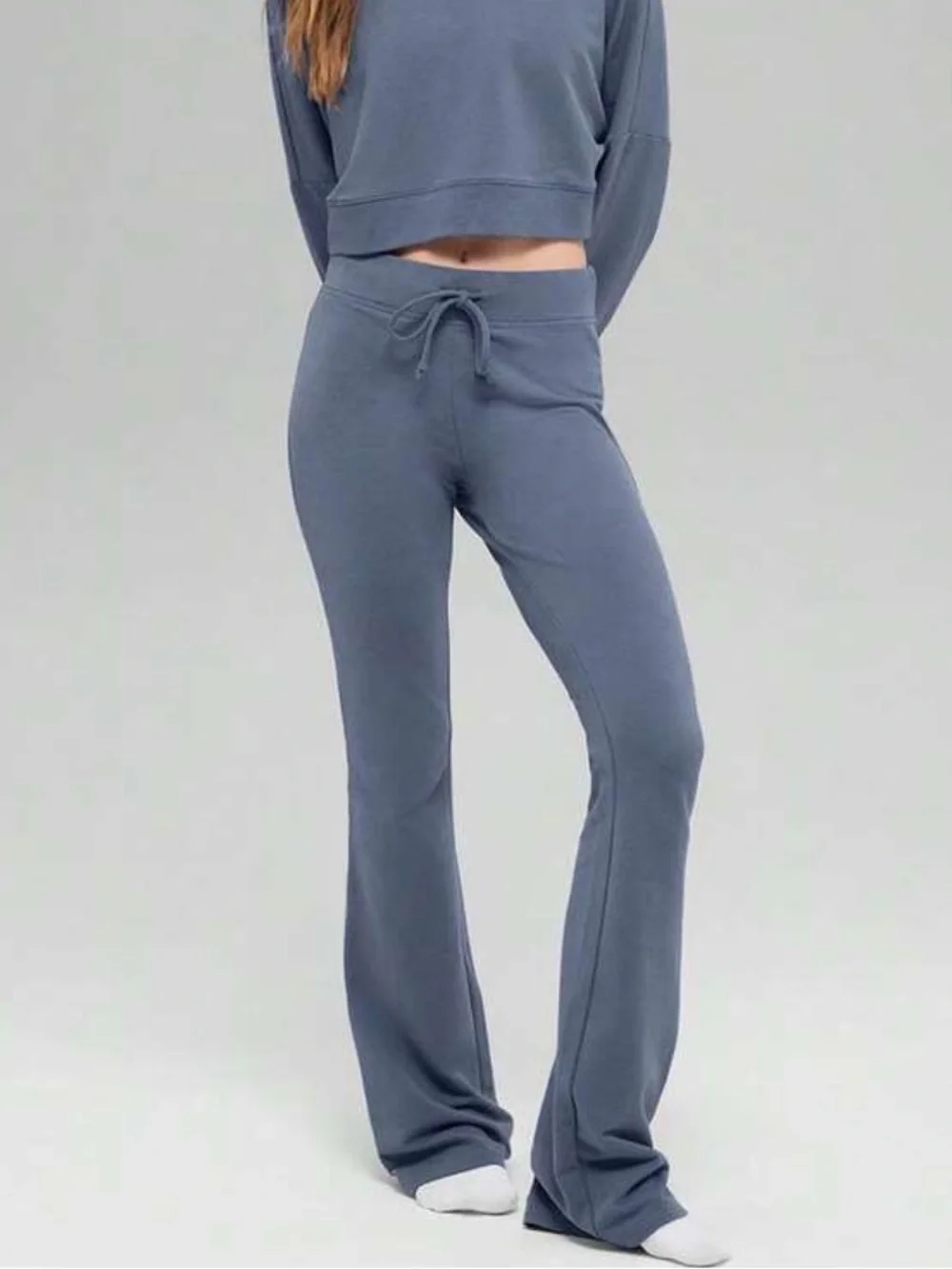 NWT ALO Sway Bootcut Sweatpant, Bluestone, size XS